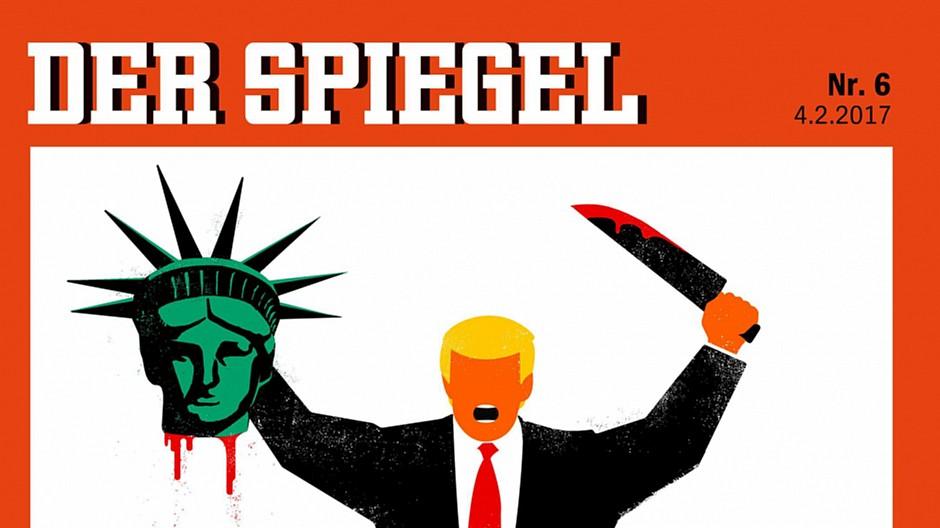 Spiegel: Presseratsbeschwerden wegen Trump-Cover
