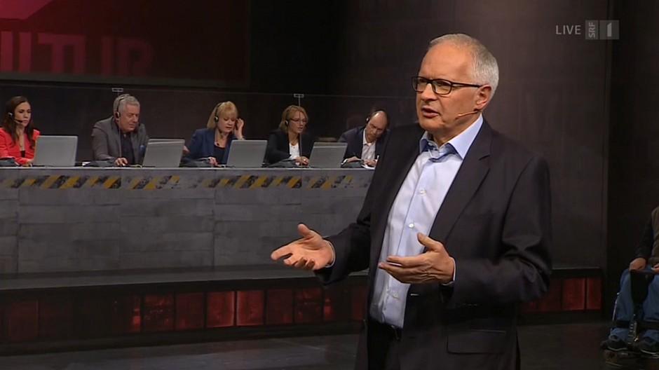 SRF: Provokationen, Pointen und Publikumsfragen