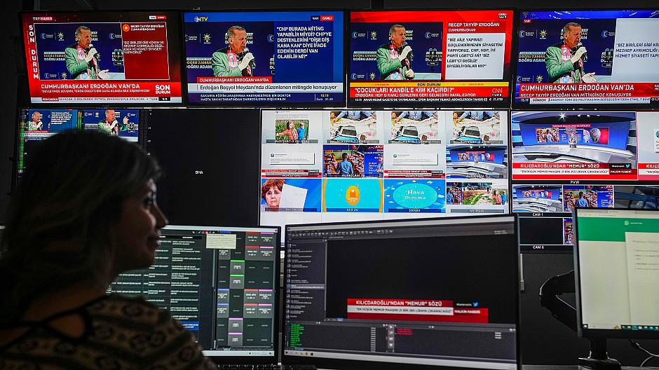 Pressefreiheit: Razzia bei einem oppositionellen türkischen Sender