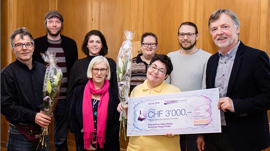 Klipp + Klang: Redaktion Happy Radio gewinnt Preis