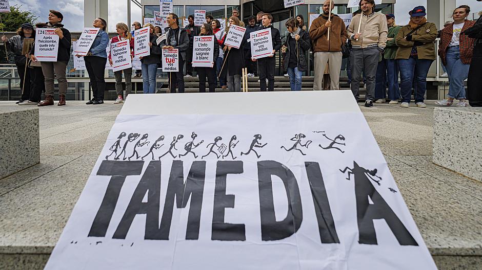 Tamedia: Redaktionen rufen zu Protestaktion auf