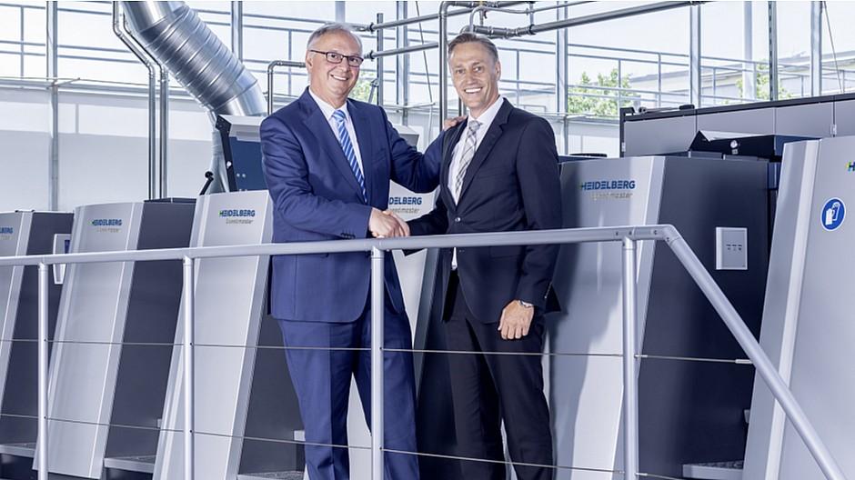 Heidelberg Schweiz: Michael Knörle übernimmt das Ruder