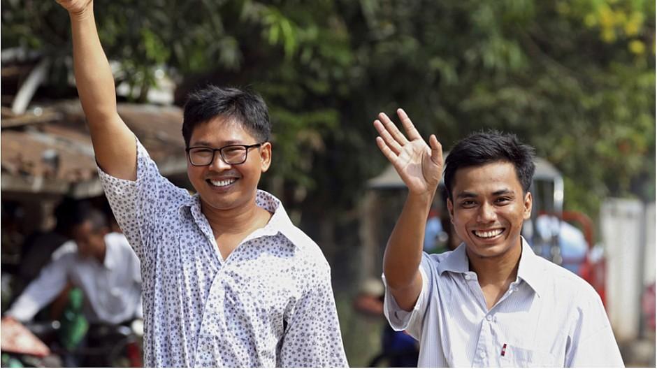 Myanmar: Reporter bei Amnestie aus Haft entlassen