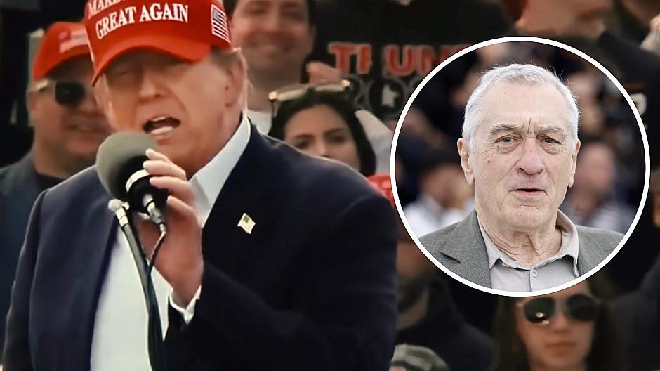 US-Wahlen: Robert De Niro warnt vor Donald Trump