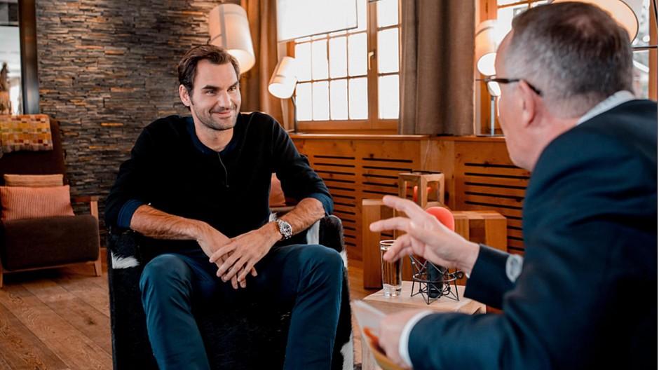 AZ Medien: Roger Federer zu Gast im «TalkTäglich»