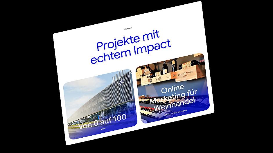 TBS: Royalblau als Markenfarbe