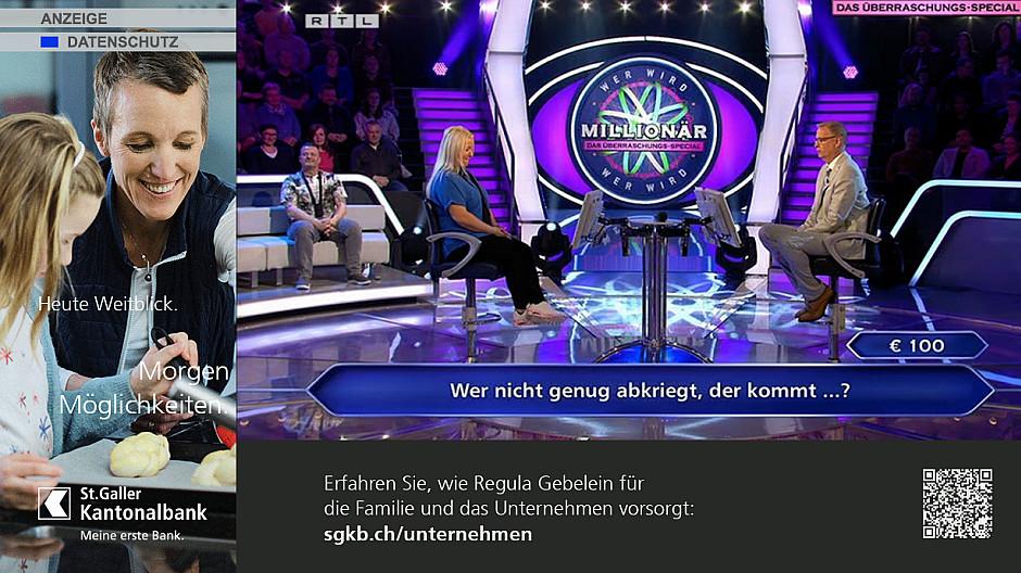 Addressable TV: RTL bietet geobasierte TV-Werbung in der Schweiz
