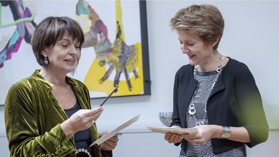 Uvek: Schlüsselübergabe an neue Medienministerin