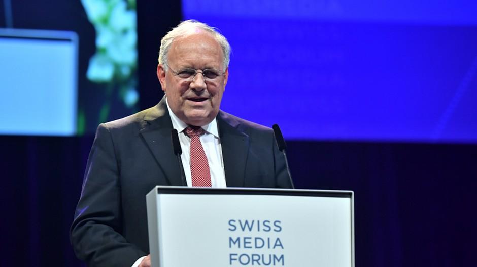 Swiss Media Forum 2018: Schneider-Ammann eröffnet den Medienkongress