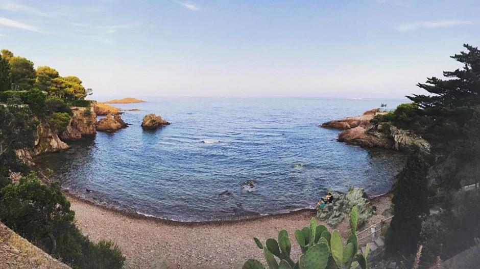 Insta-Post: Schöner Panoramablick an der Côte d’Azur