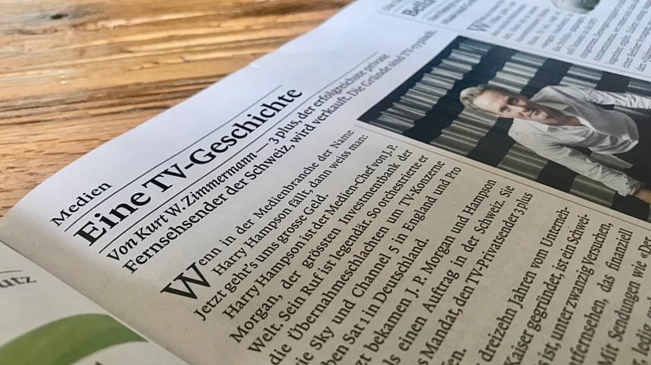 3+: TV-Sender dementiert «Weltwoche»-Artikel
