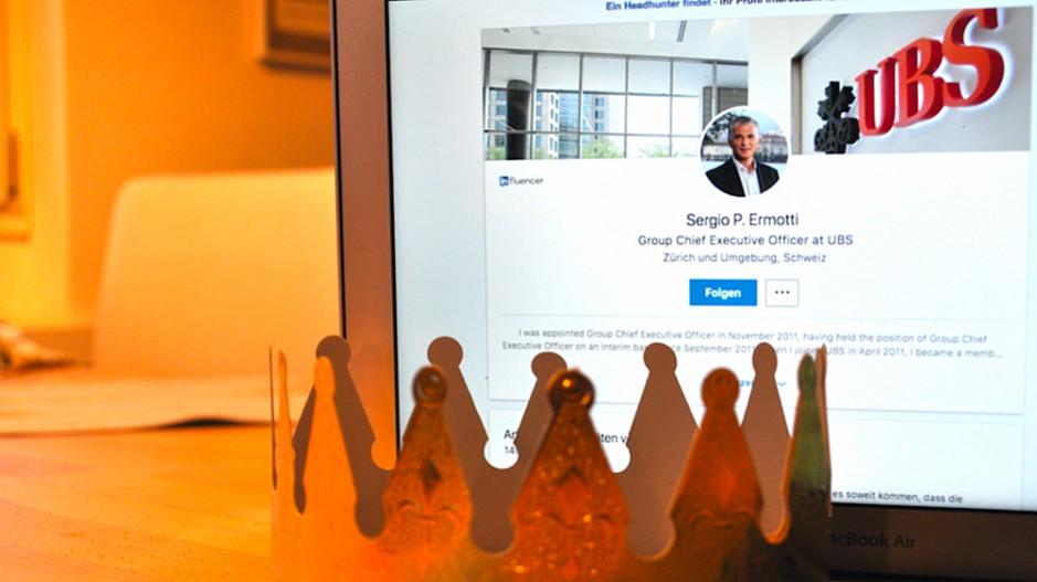 Chefs auf Social Media: Sergio Ermotti ist LinkedIn-König