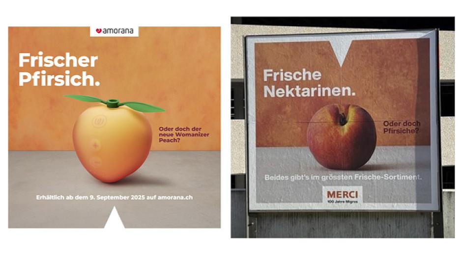 Amorana: Sex-Toy-Händler kopiert Migros-Plakatkampagne