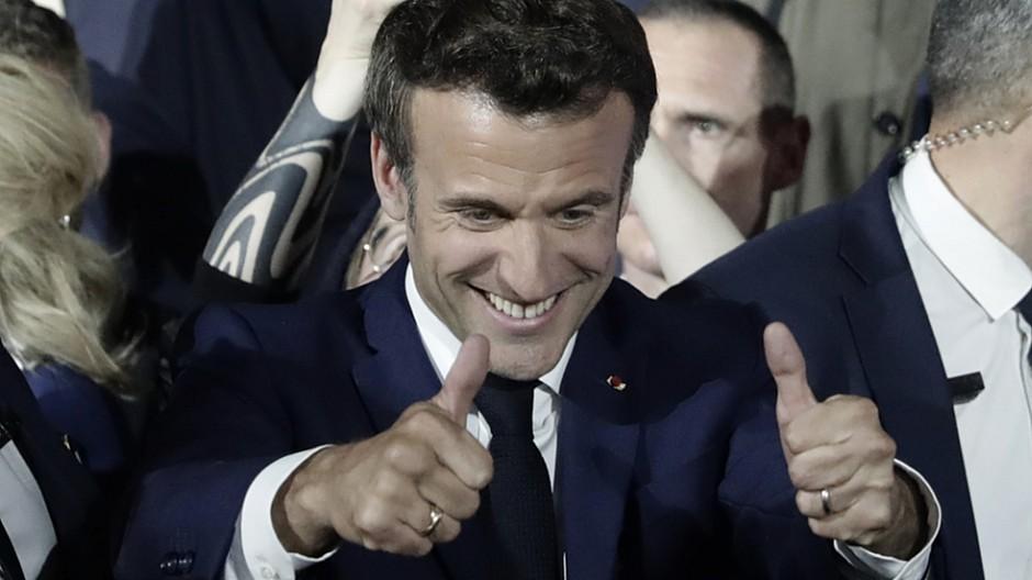 Wahlen in Frankreich: So kommentieren die Medien Macrons Wiederwahl