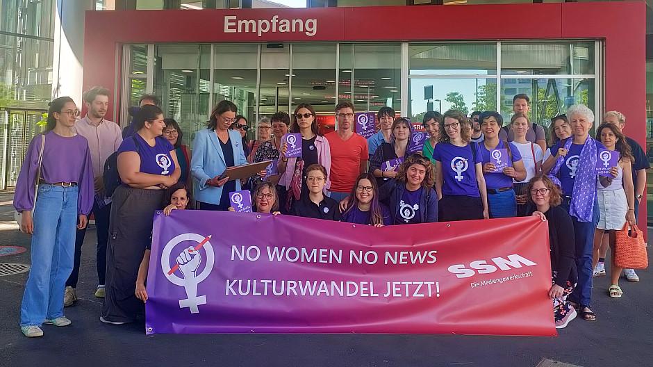 Frauenstreik: So lief die Tour der Medienfrauen