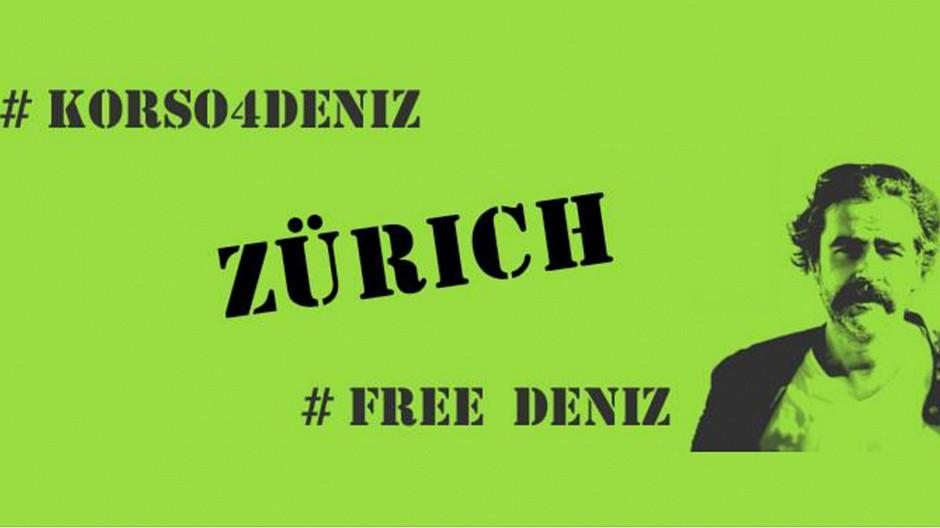 #FreeDeniz: Demo gegen die Inhaftierung von Deniz Yücel