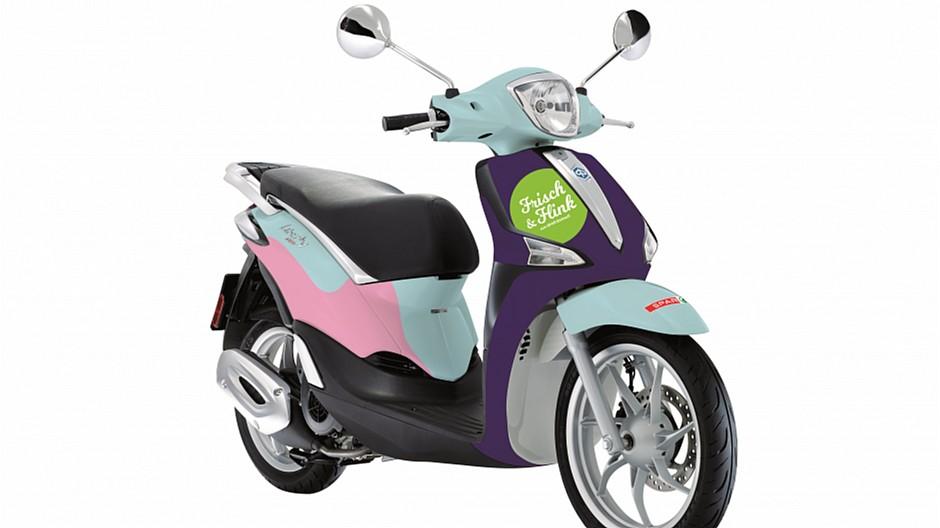 Frisch & Flink: Spar verlost 20 Piaggio-Roller