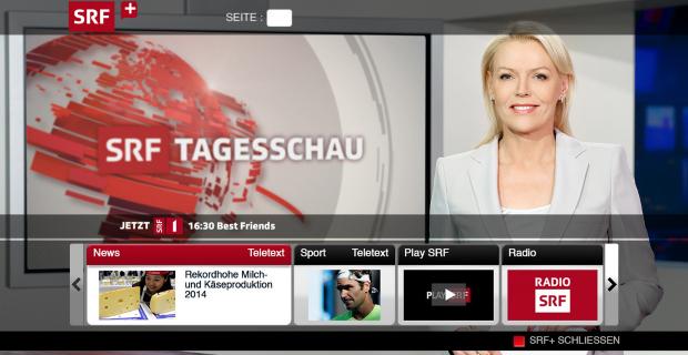 Swisscom: Teletext-Nachfolger "HbbTV" ab heute verfügbar