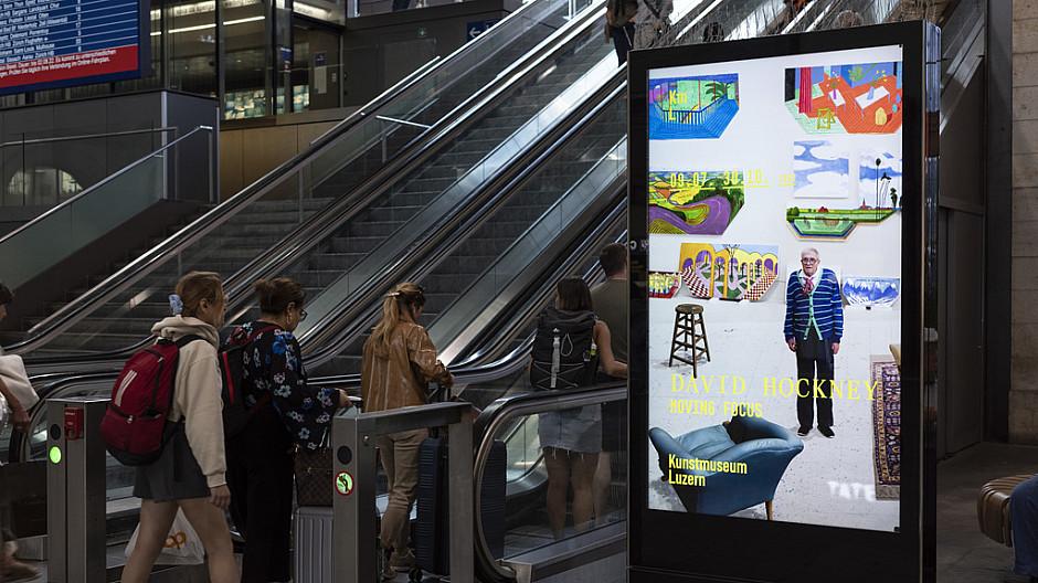 Plakatwerbung: Stadt Luzern plant zusätzliche Werbescreens