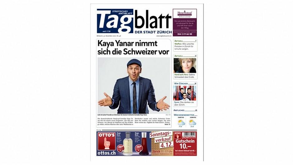 Tagblatt der Stadt Zürich: Stadt Zürich hält vorerst an gedruckten Amtsblatt fest