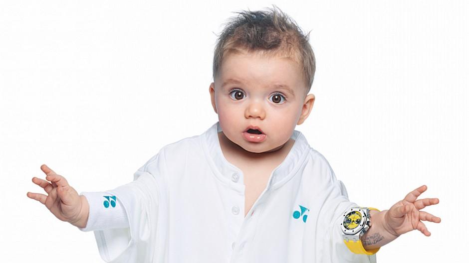 Evian: Stan Wawrinka sieht die Welt durch Kinderaugen