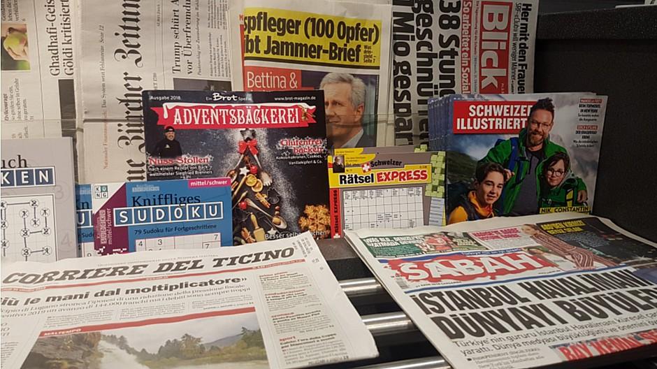Zeitschriftenpreise: Ständeratskommission ist gegen eine Regulierung