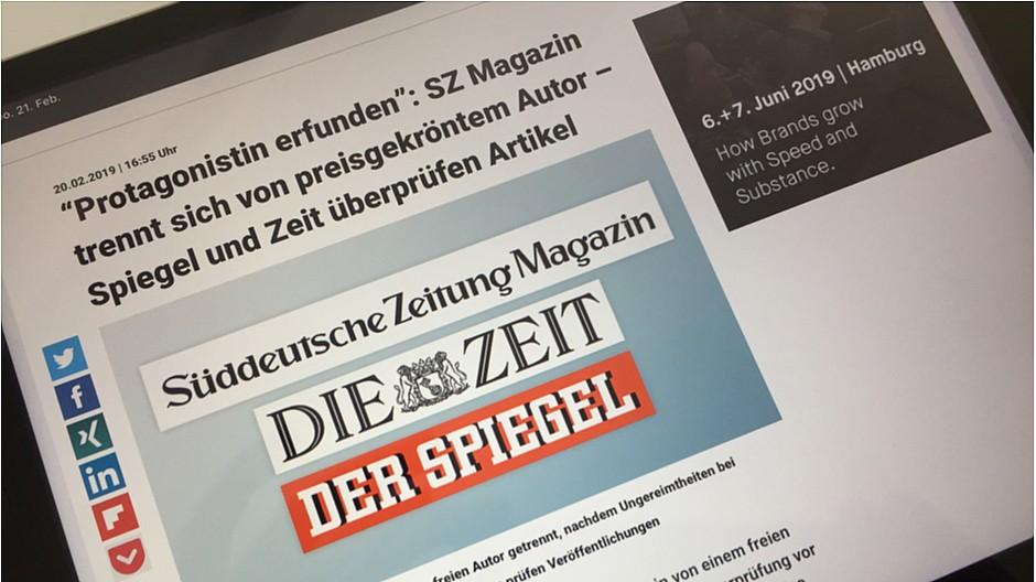 Zweiter Fall Relotius?: «SZ Magazin» trennt sich von Autor
