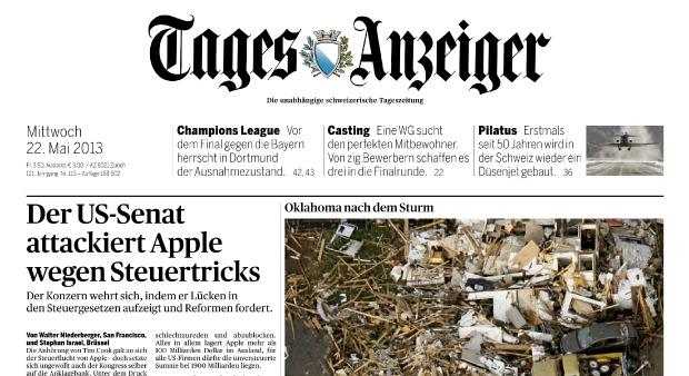Tages-Anzeiger: Digitales Bezahlangebot startet Ende März
