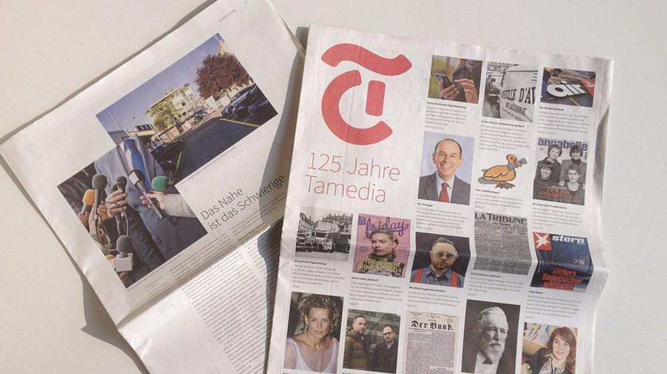 Tamedia: «Tages-Anzeiger» feiert 125-jähriges Bestehen