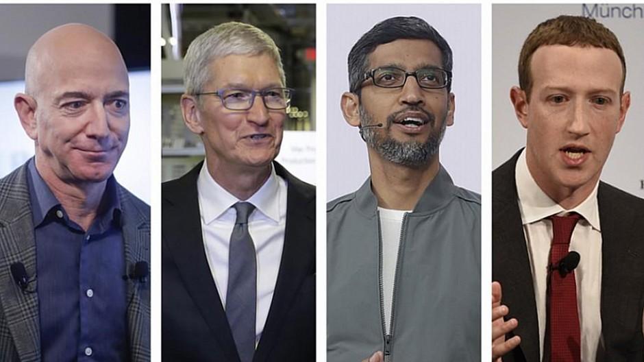 Apple, Amazon & Co.: Tech-Chefs wehren sich gegen Vorwürfe