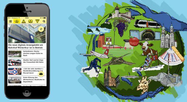 Top Medien: Regionale Breaking-News direkt aufs Handy