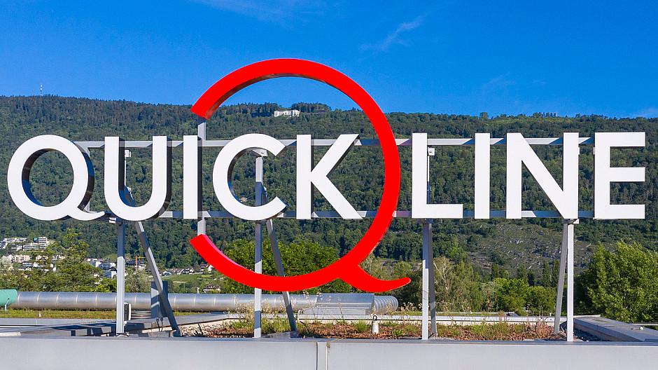Quickline: Trotz mehr Kunden leicht weniger Umsatz