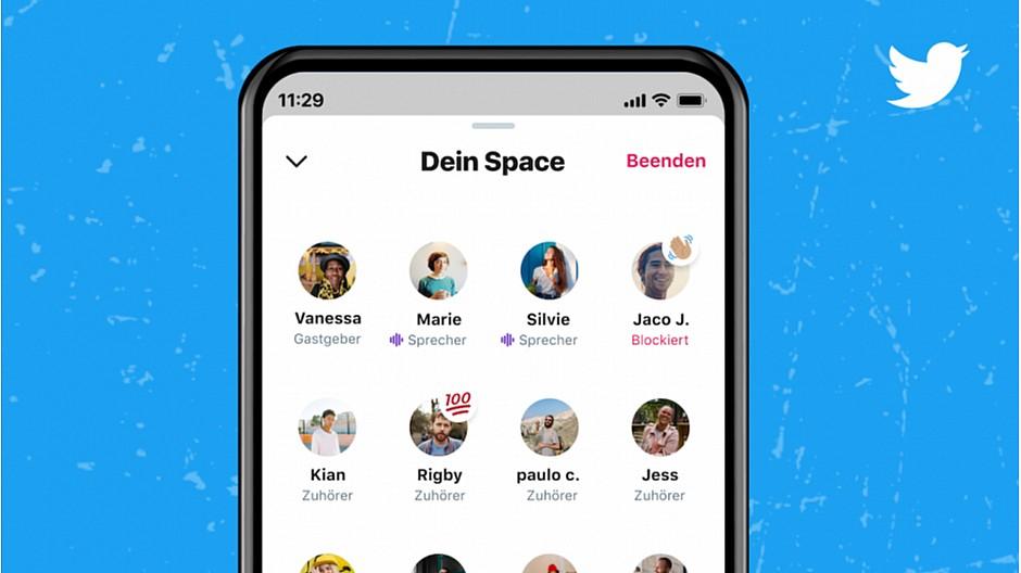 Spaces: Twitter startet neue Audio-Funktion