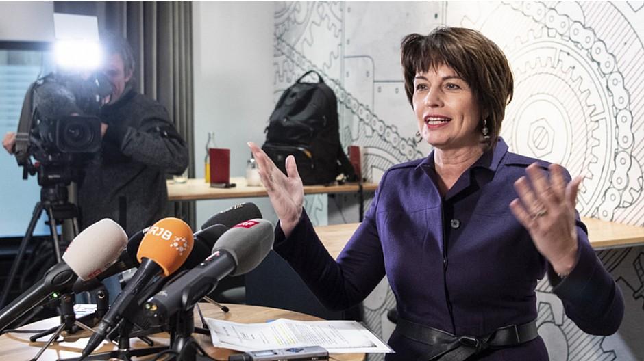 Doris Leuthard: Über die Kaste der Verleger und das Leben danach