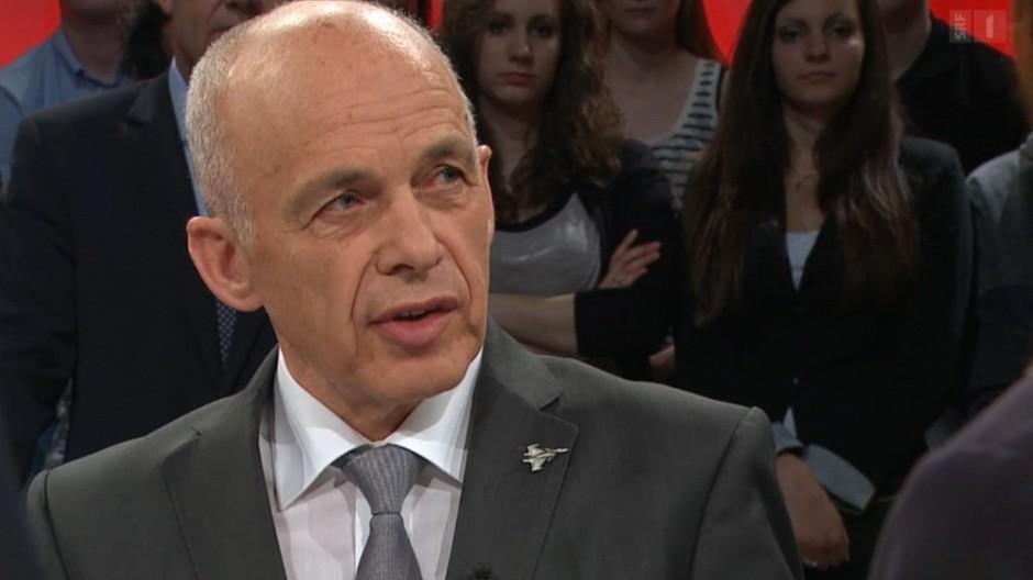 SRF: Ueli Maurer gibt der «Arena» einen Korb