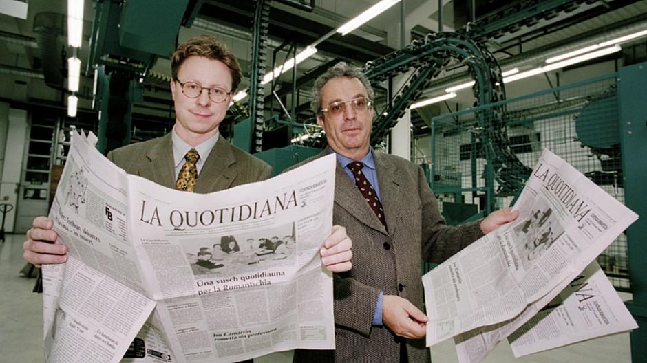 Somedia: Ungewisse Zukunft für «La Quotidiana»