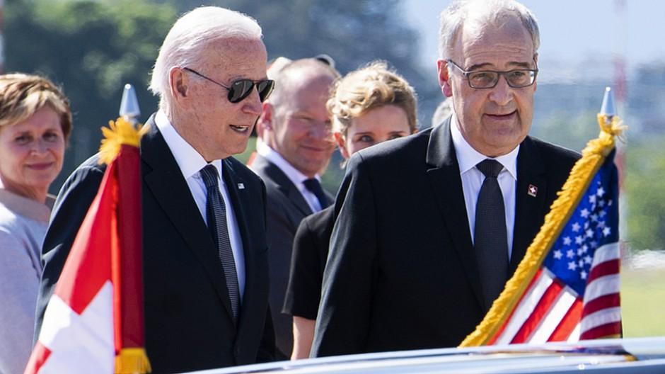 Gipfeltreffen: US-Präsident in Genf angekommen
