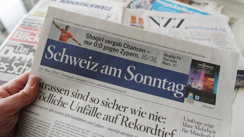 AZ Medien: Wird die «Schweiz am Sonntag» bald eingestellt?