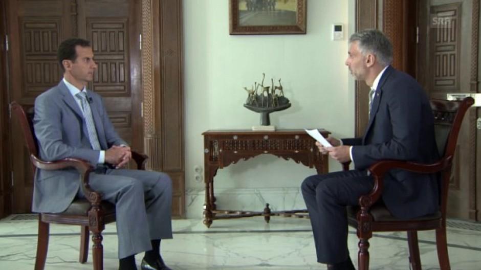 SRF: Viel positives Feedback auf Assad-Interview