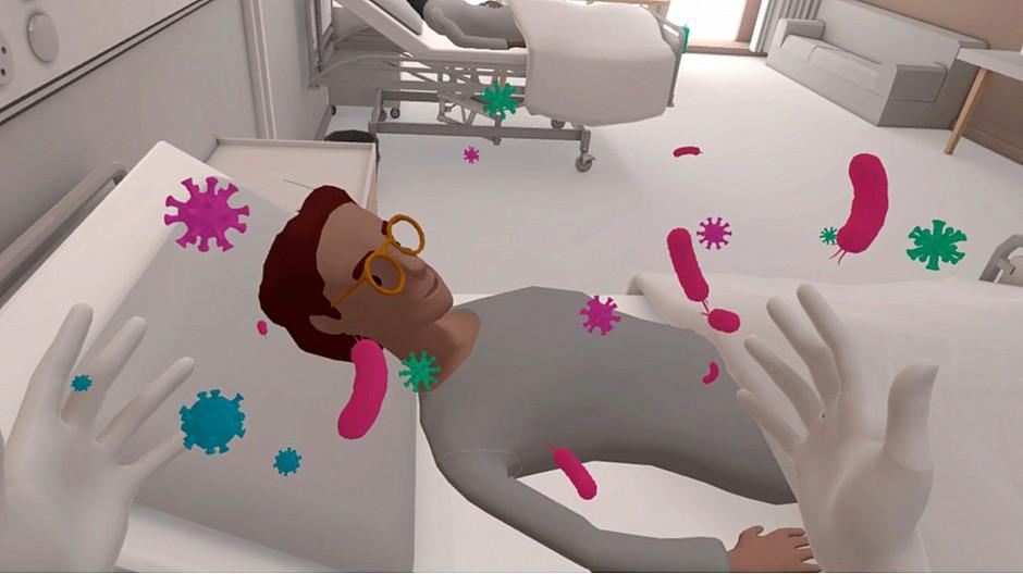 Bandara: VR-Game im Kampf gegen Bakterien und Viren
