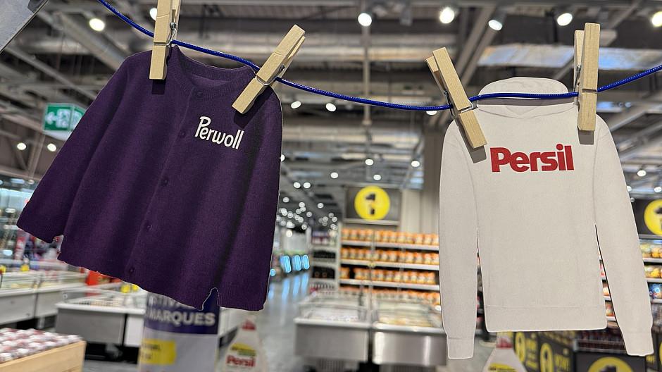 USP Partner: Wäschestation im Supermarkt