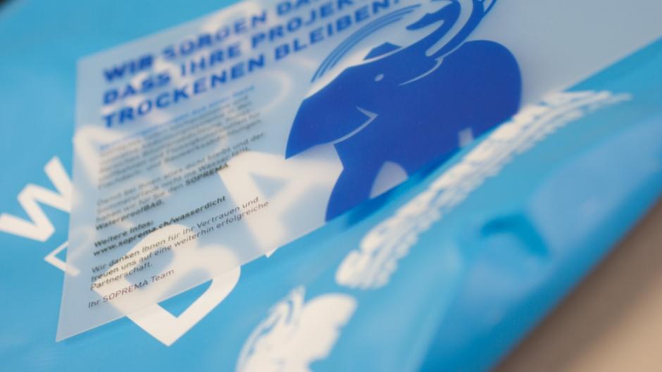 Inter-Punkt: Wasserfeste Grüsse von Soprema
