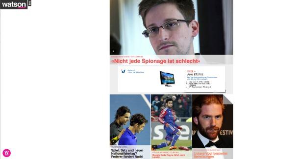 Watson: Wie gefällt das "Medienportal der Zukunft"?