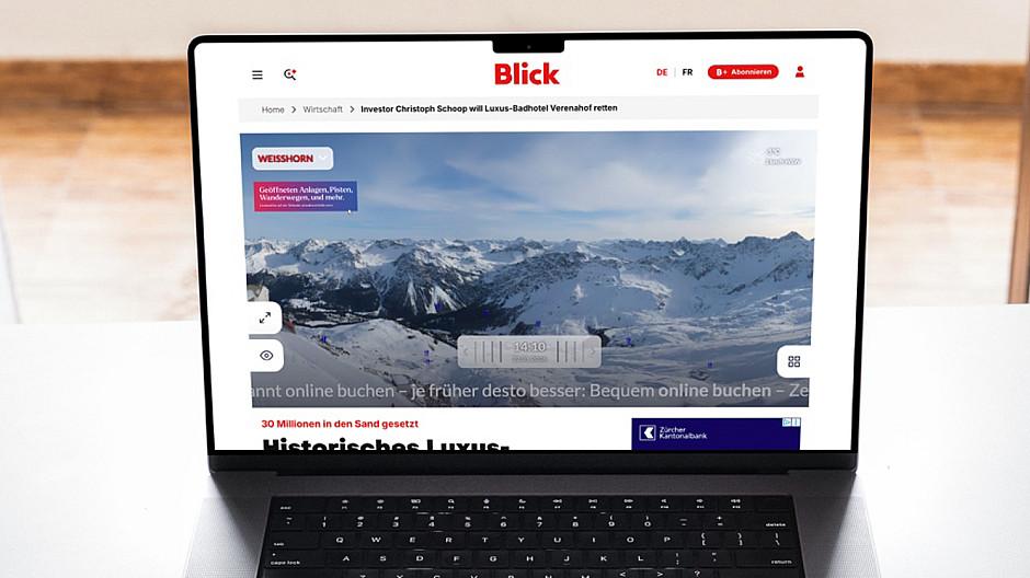 Arosa Lenzerheide: Webcam live in digitale Werbung integriert