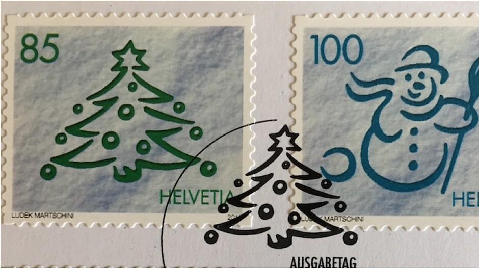 Ludek Martschini: Vier Weihnachts-Sujets zum Verschicken