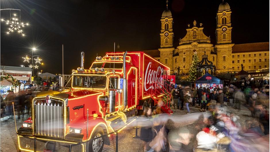 Coca-Cola: Weihnachtstruck tourt durch die Schweiz