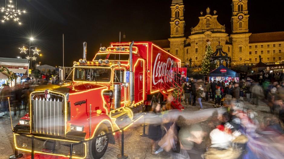 Coca-Cola: Weihnachtstruck tourt durch die Schweiz