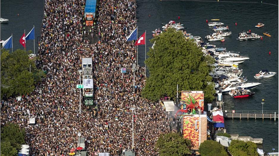Street Parade: Weniger Besucher aus dem Ausland erwartet
