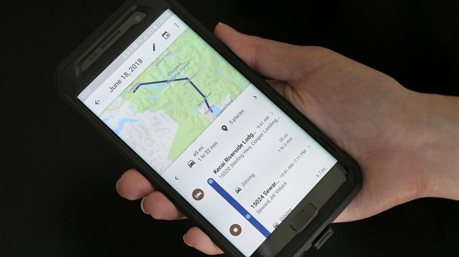 Google: Wenn Handy Standort laufend übermittelt