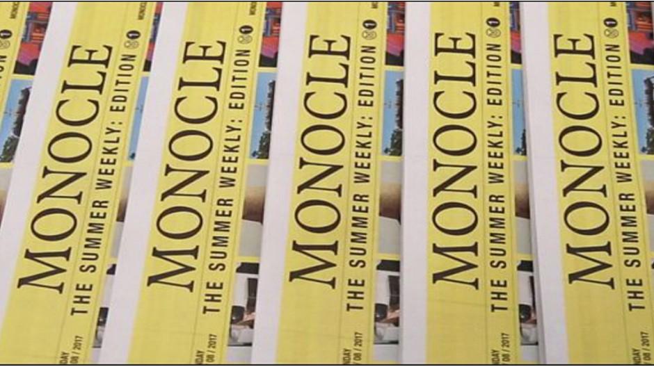 Monocle: Wochenzeitung für den Sommer lanciert